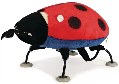 Steiff – coccinelle assise