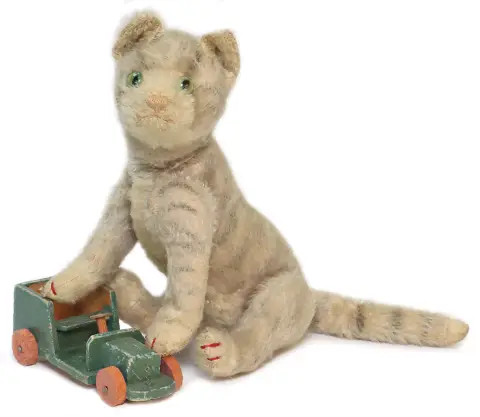 STEIFF – Kitty avec mécanisme de rotation du cou