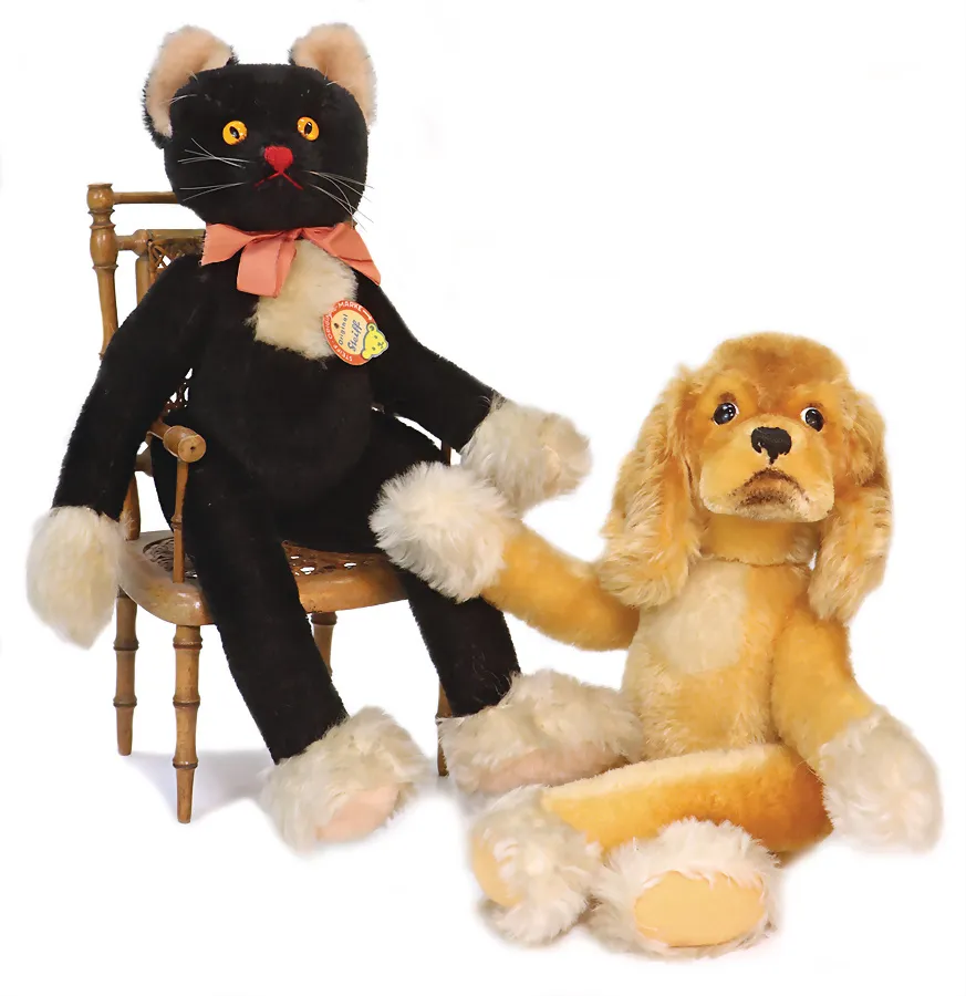 STEIFF – 2 pièces, Steiff 1 x Schlenker Susi