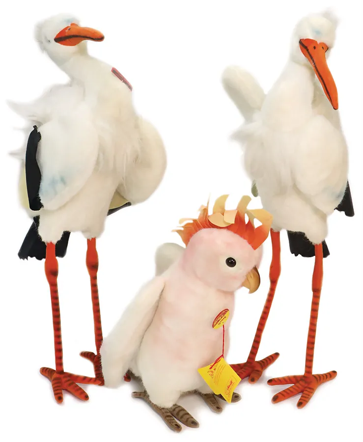 STEIFF – lot, 3 pièces