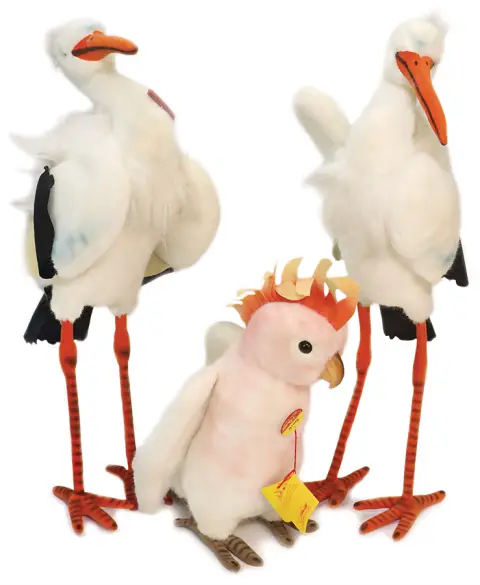STEIFF – lot, 3 pièces