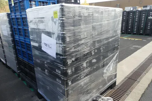 Palé de cajas SSI Schäfer