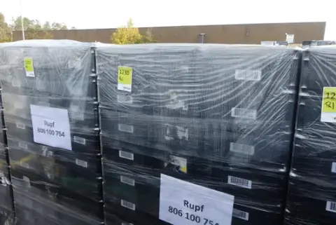 Palé de cajas SSI Schäfer