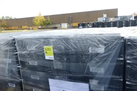 Palé de cajas SSI Schäfer