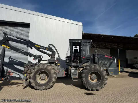 4-Rad Rückemaschine (Skidder) WELTE W230 mit HZM15 - Greifarm Palfinger Epsilon