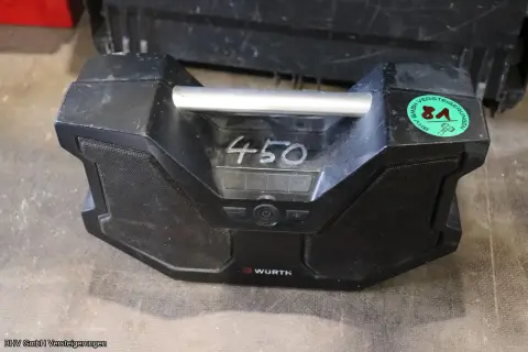 Akumulatorski Bluetooth zvučnik Würth Master BTS 18-40