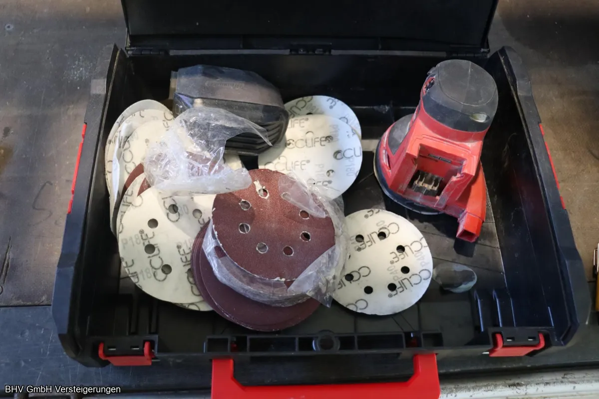 Akumulatorska ekscentrična brusilica (u koferu) Milwaukee M18 BOS125