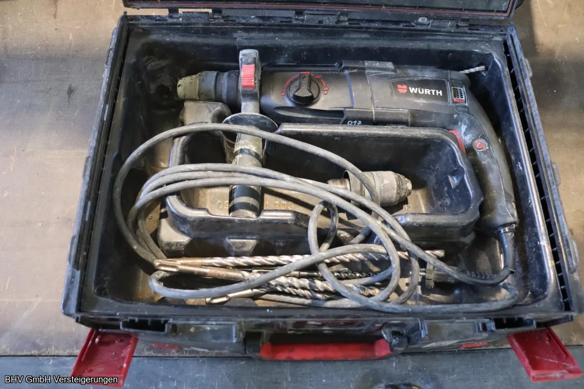 Marteau perforateur (en coffret) Würth Master H 28 MLS Power