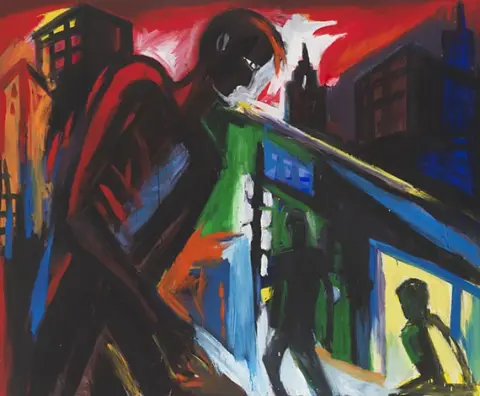 Helmut Middendorf, City feeling, 1982