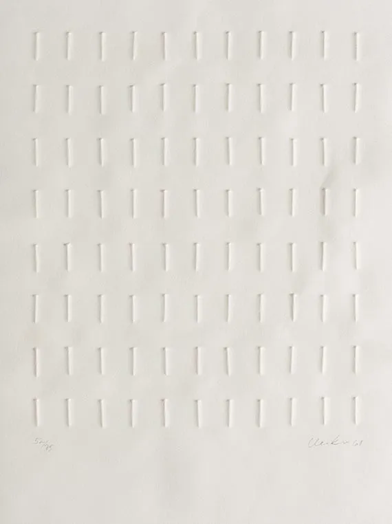 Гюнтер Юкер, Без назви, 1968