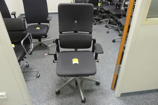 Steelcase - Kontorstol, svart/antrasitt