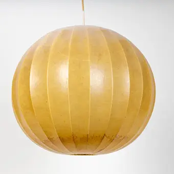 大型茧式灯，1960年代。