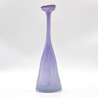 ERWIN EISCH。手工吹制设计师花瓶，多层工作室玻璃，1982年。