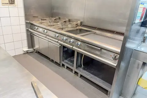 Сталева кухонна лінія Baron