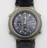 Reloj de pulsera, Citizen Eco-Drive Titanium Chronograph, movimiento no comprobado, D-3,5cm