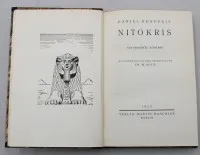 Primera edición de la novela histórica «Nitokris» de Daniel Beauvais de 1925
