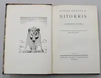 Primera edición de la novela histórica «Nitokris» de Daniel Beauvais de 1925