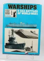 Warships & Sea Battles of World War I, Bernard Fitzsimons, 1973, sobrecubierta con daños