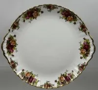 Stor kagefad "Royal Albert" Old country roses, diameter 28,5 cm