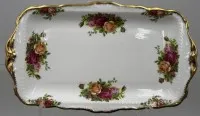 Plitica za kolače "Royal Albert" Old country roses, 30x17,5 cm