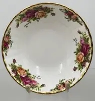 Mala duboka zdjela "Royal Albert" Old country roses, visina 4,5 cm, promjer 16 cm