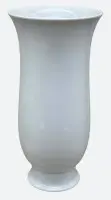 Yüksek vazo "Kaiser" beyaz, yükseklik 25 cm