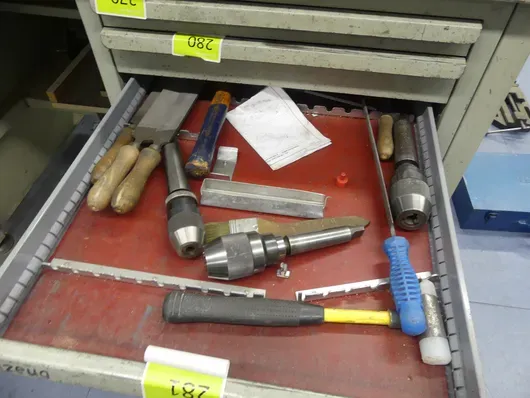 Lot de mandrins de perçage, outils de coupe