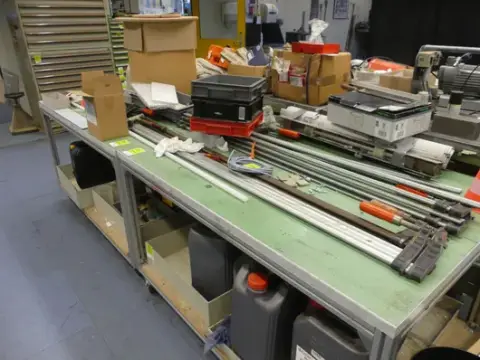 Lot d'étaux de serrage, accessoires d'atelier