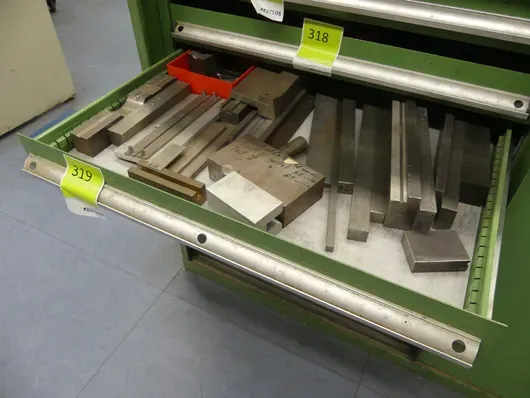 Metal, torna ve takım çelikleri, metal profiller seti
