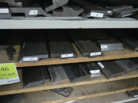 Kesici kalıp, bükme takımı ve zımba seti