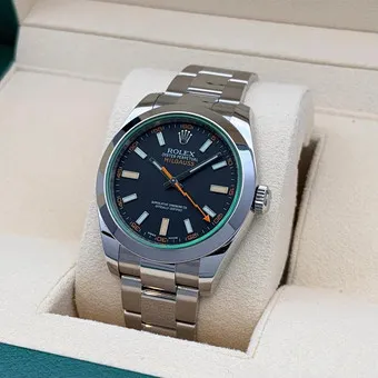 Rolex Milgauss, Ref. 116400.