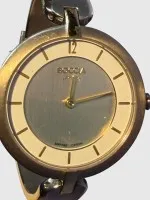 Quartz dameshorloge "Boccia" titanium, uurwerk loopt, goede staat, D-3 cm