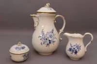 Juego central Meissen con marca de espadas, 1924-36, alemán