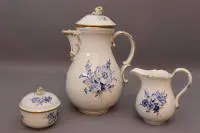 Juego central Meissen con marca de espadas, 1924-36, alemán