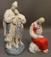 Figuras de porcelana ucranianas, segunda mitad del siglo XX, alemán