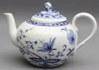 Tetera de porcelana, años 30 del siglo XX, sur de Alemania