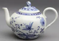 Tetera de porcelana, años 30 del siglo XX, sur de Alemania