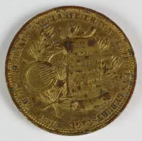 Beethoven születésének 100. évfordulójára készült érem 1870, Németország