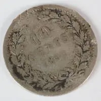 Holland 10 centes ezüstérme Wilhelmina királynő, 1892, Hollandia