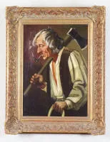 E. Stephan 1877-1958, Portrait d'un vieux bûcheron et autres