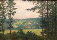 Adolf Gaspari 1864-1941, Vue du Harz