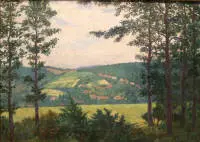 Adolf Gaspari 1864-1941, Vue du Harz