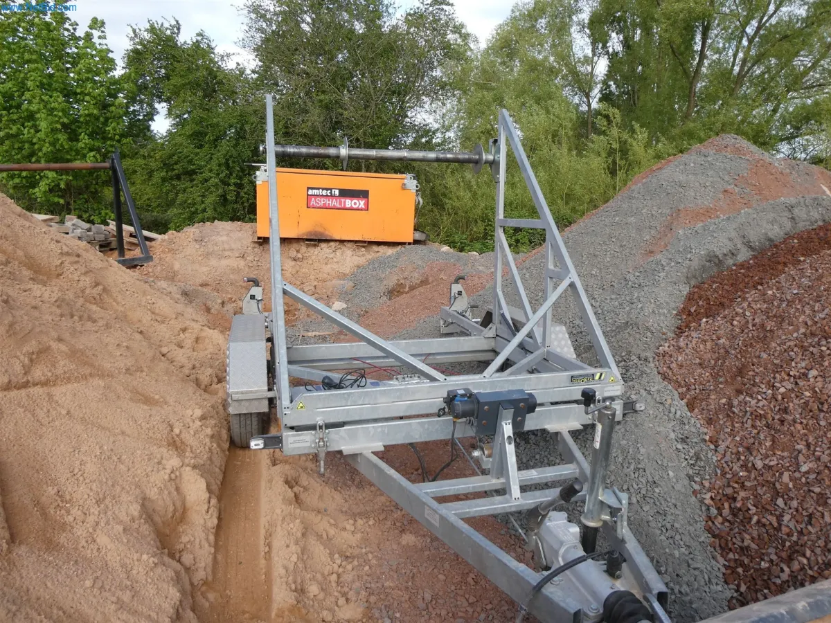 Prikolica s koloturnikom za kabel Stedele KTT 35