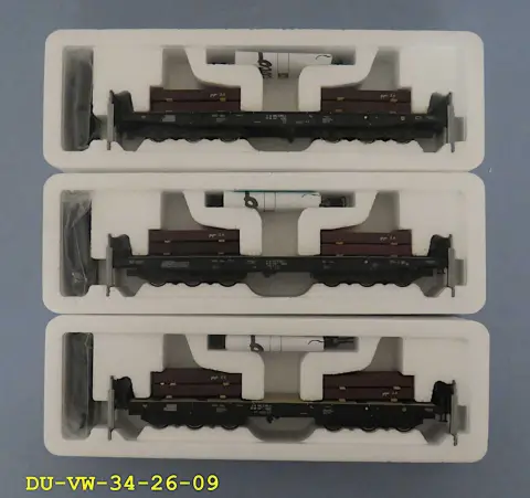 1 set teških teretnih vagona Roco 45947, 3-dijelni, veličina H0