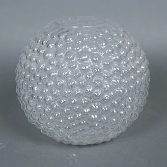 CARINA SETH ANDERSSON. Svenskt Tennille, pussimainen lasimaljakko, malli "Dew", suunnittelu 2009.