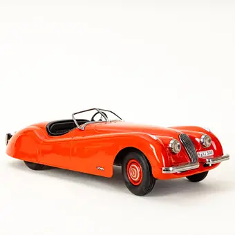 Doepke Model Toys, Jaguar XK120 Roadster / Convertible, USA, 20. század közepe