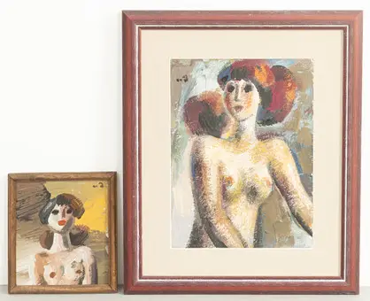 TENGIZ MIRZASHVILI (1934-2008). Két női akt (2).