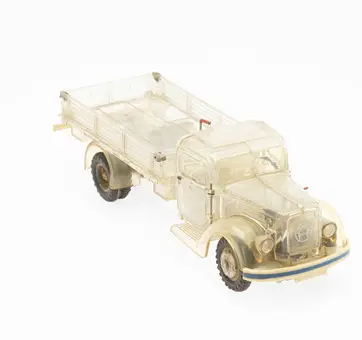 HAUSSER. Rastavljivi kamion kiper s istovarom na 3 strane, 1950-ih godina.