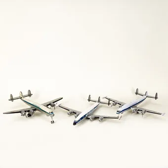 Tres modelos de avión de Lufthansa y KLM, entre otros Tippco (3).