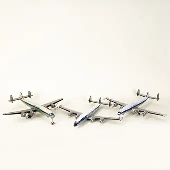Tres modelos de avión de Lufthansa y KLM, entre otros Tippco (3).